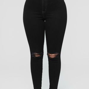 Fashion nova “She Bad” jeans
